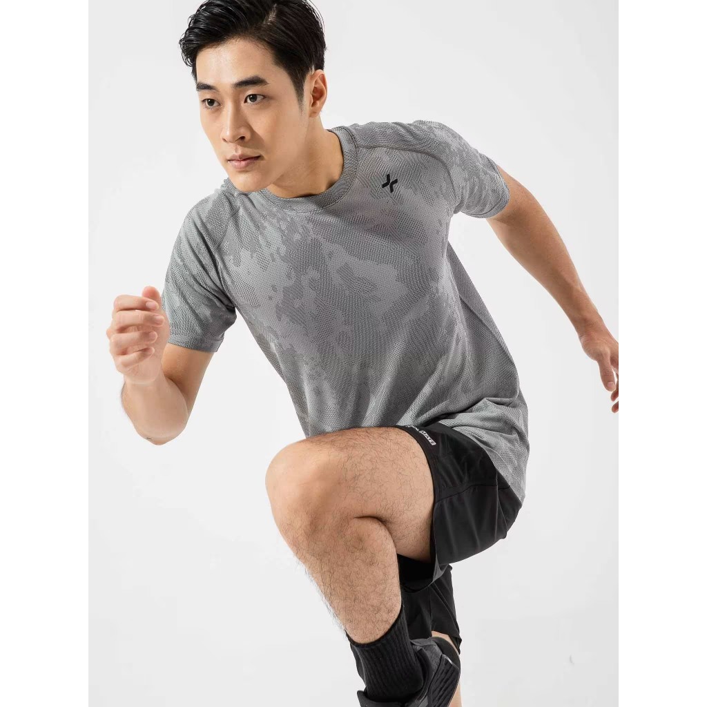 [TẶNG COMBO 2 TẤT]Set thể thao nam Áo thun Jacquard Seamless + Quần short 7 inch Thoáng khí thấm hút Coolmate