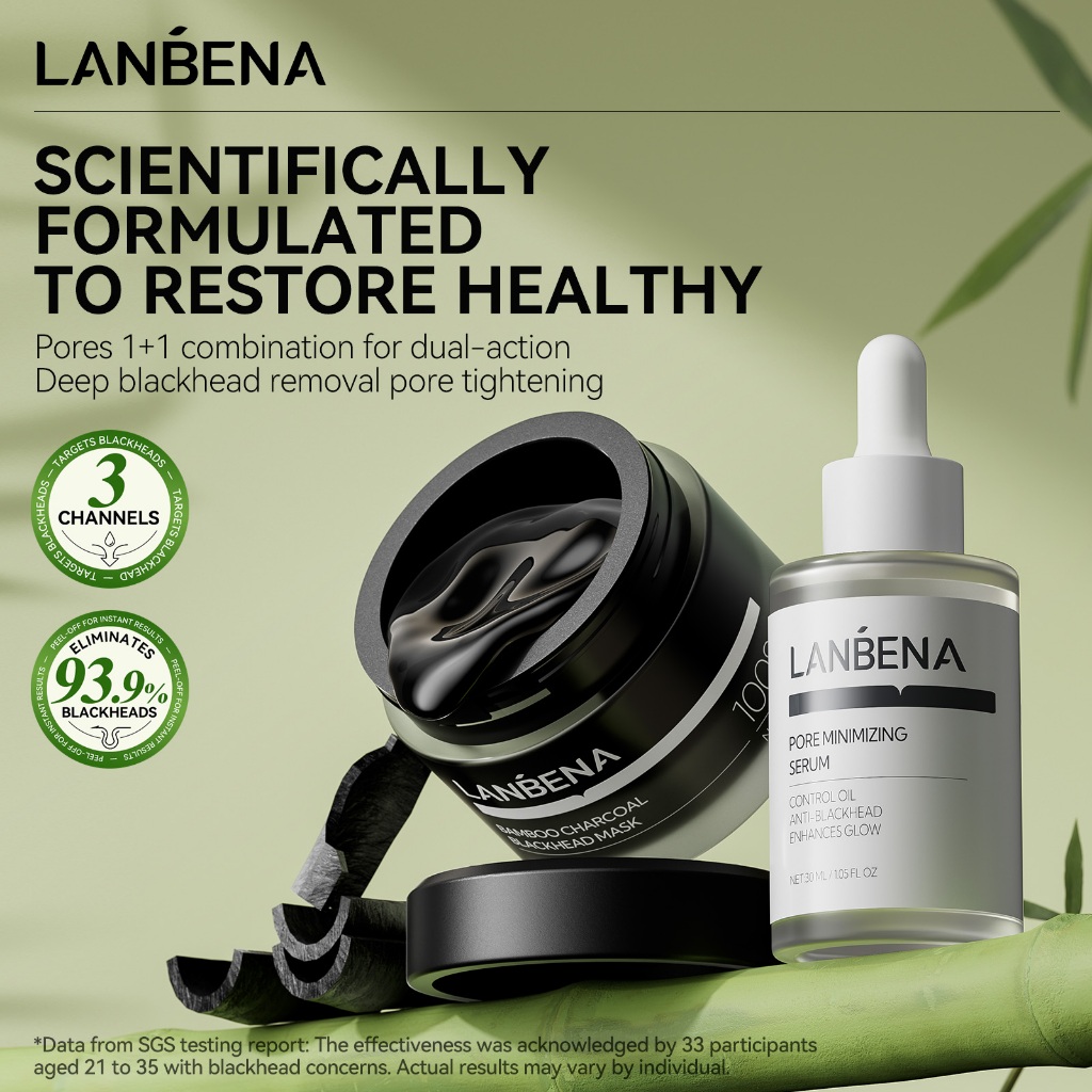 LANBENA GEL LỆT MỤN ĐẦU ĐEN (30G) -MIẾNG DÁN CHĂM SÓC DA Mụn Dễ Dùng,Nhanh Chóng Thông Sạch Lỗ Chân Lông Skincare