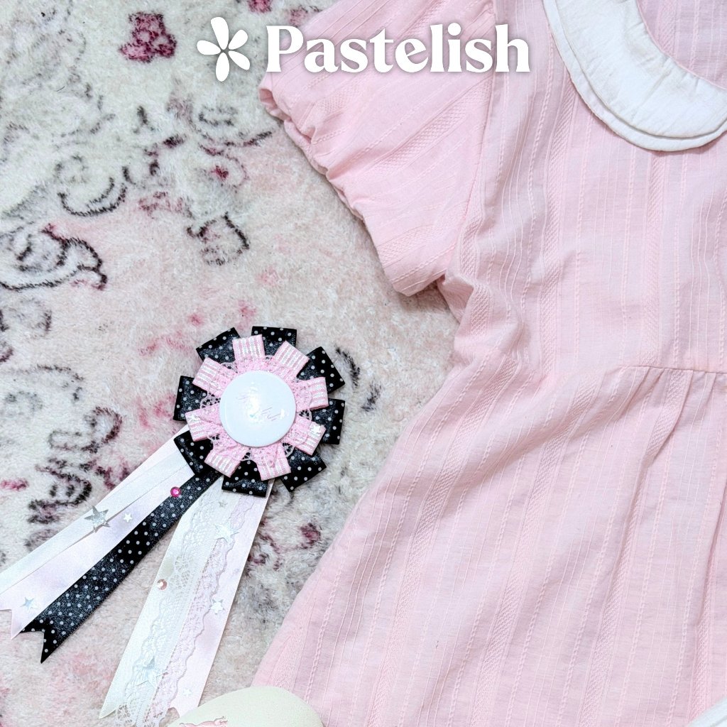 [DEAL MỞ BÁN] Áo Babydoll cổ sen tay bồng 3 nút hoa PASTELISH vải dày dặn
