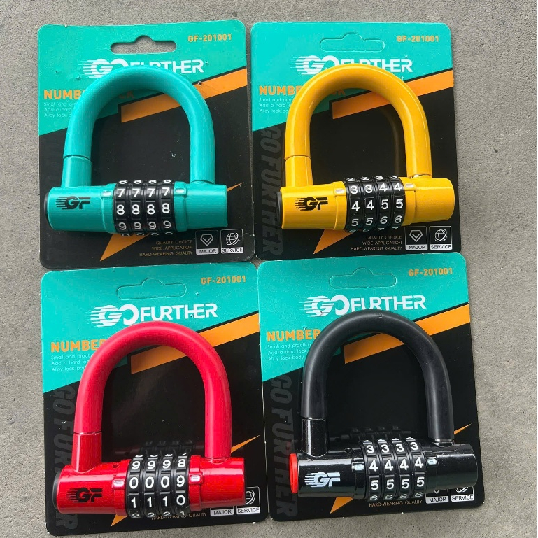 (Rẻ vô địch) Ổ khóa số chữ cao ấp Hãng GoFuther an toàn - Ổ khóa mật khẩu 4 số FREE SHIP