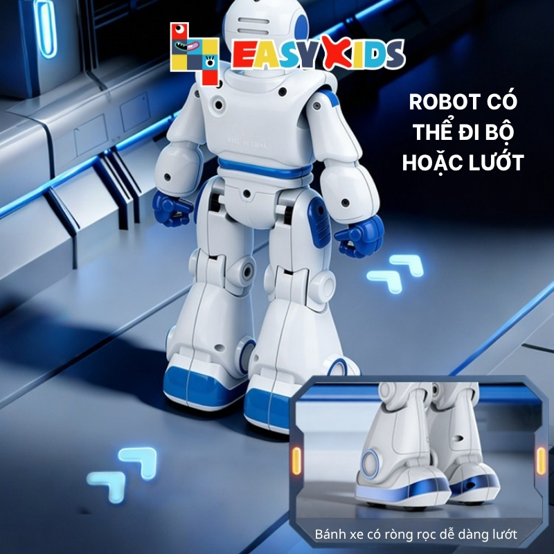 Robot Đồ Chơi Thông Minh Cho Bé Điều Khiển Từ Xa STEAM Đồ Chơi Giáo Dục Cho Bé Cảm Ứng