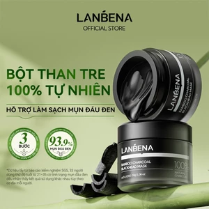 LANBENA Bamboo Mặt nạ lột mụn mũi (30g)- làm sạch sâu than hoạt tính dưỡng ẩm chăm sóc làn da Skincare