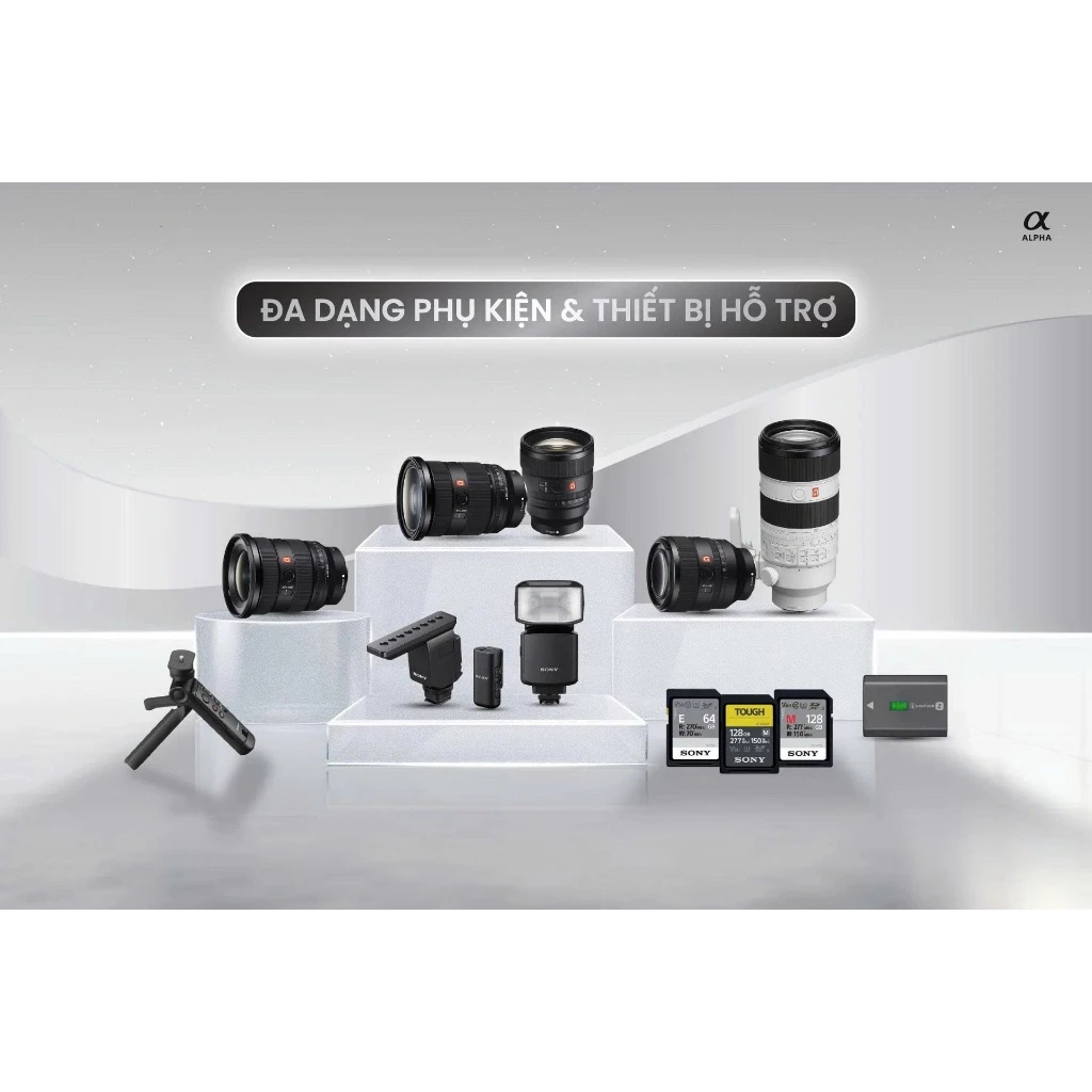 Máy ảnh kỹ thuật số ống kính rời ZV-E10 (đăng ký My Sony để được tặng thẻ nhớ)