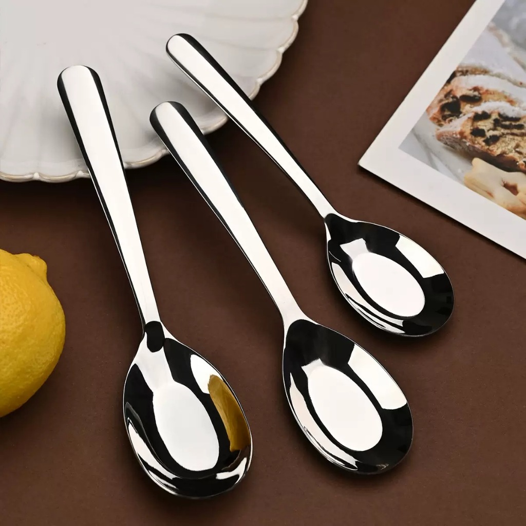 Thìa KINSGEM by Chockmen Inox 18/10 Cao Cấp Muỗng Ăn Muôi Canh Thìa Sữa Chua Muỗng Flan Thìa Cà Phê