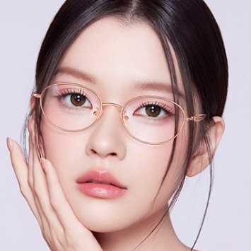 Kính Mắt Thời Trang INNI Form Oval Thanh Lịch, Gọng Kim Loại Siêu Nhẹ, Chống Ánh Sáng Xanh YX051
