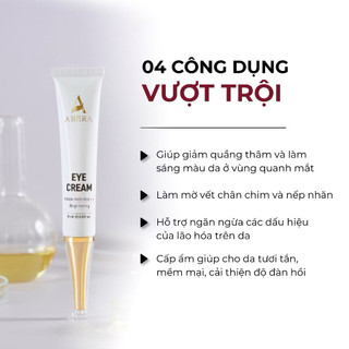 Kem Mắt ABERA 15ml-Giảm nhăn giảm thâm Giải Pháp Cho Đôi Mắt Tươi Trẻ