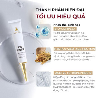 Kem Mắt ABERA 15ml-Giảm nhăn giảm thâm Giải Pháp Cho Đôi Mắt Tươi Trẻ