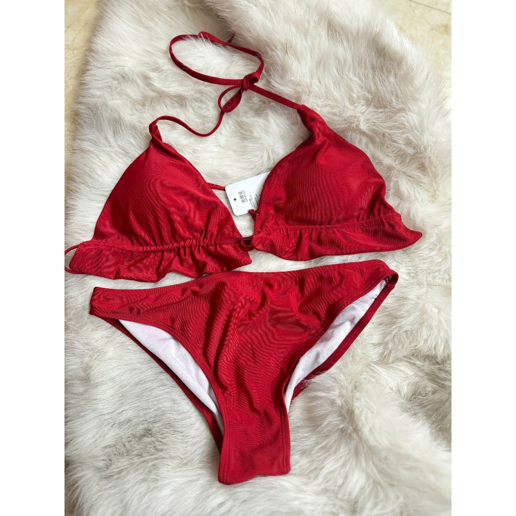 Set Áo 2 Mảnh 3 Chi Tiết  Kiểu Chân Váy Bèo 2 Tầng  Cá Tính❤️(hàng order 7-10n)