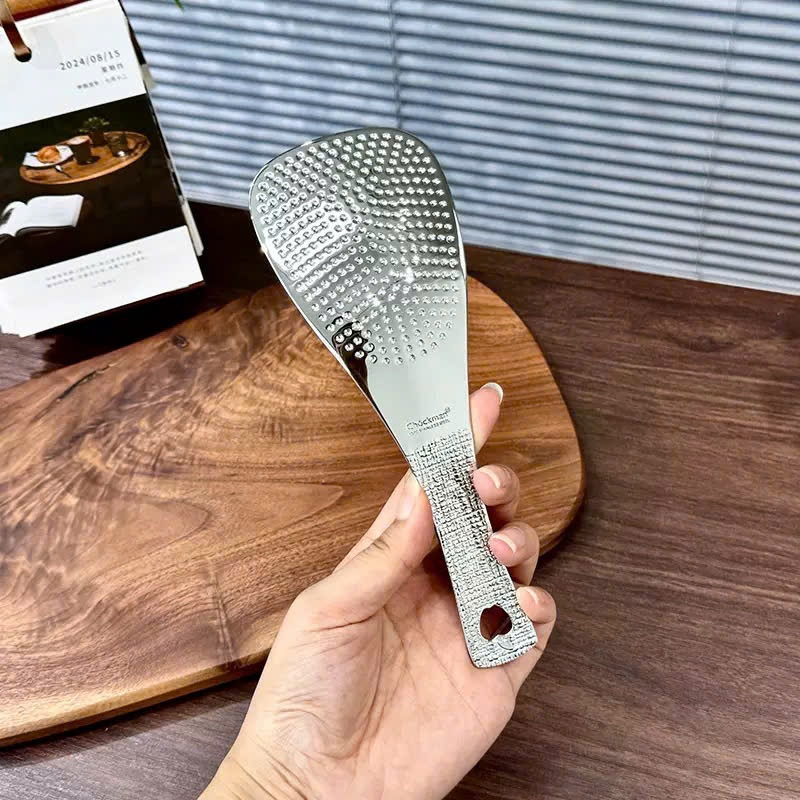 Muôi Xới Cơm KINSGEM BY CHOCKMEN Inox Cao Cấp Muôi Múc Cơm Muỗng Xẻng Lật Đảo Chống Dính An Toàn Vệ