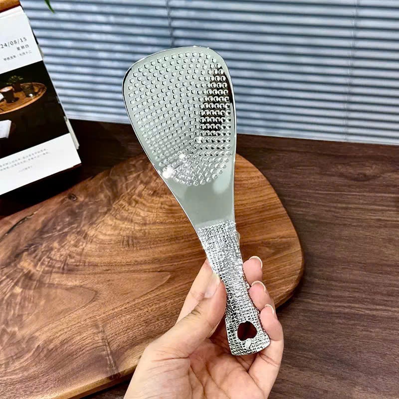 Muôi Xới Cơm KINSGEM BY CHOCKMEN Inox Cao Cấp Muôi Múc Cơm Muỗng Xẻng Lật Đảo Chống Dính An Toàn Vệ