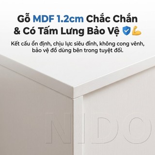 Nido Tủ Đựng Đồ Tủ Cạnh Sofa 40x24x128cm Đa Năng Đựng Snack Đồ Uống Cho Góc Chill