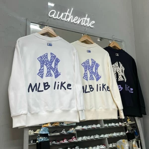 Áo Nỉ Sweater MLB like Overfit Sweatshirt Logo New York Yankees chính hãng - 3AMTL1464
