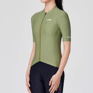 JSS010B - Áo Đạp Xe Nữ UKE Jersey Bamboo Shoot Green