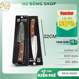 Dao Nhật Gọt Hoa Quả Cán Gỗ Cao Cấp, Dao Nhà Bếp Nhỏ