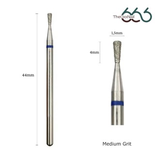 Đầu Mài Kim Cương Da Khô Mở Khóe Làm Sạch Thông Số F Và M | Siêu Êm Siêu Mịn Siêu Bền  – Đầu Mài Da Ẩn Thegioinail666