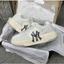 Giày MLB Chunky Liner Low New York Yankees Gray Beige - 3ASXCLB3N-50CRS