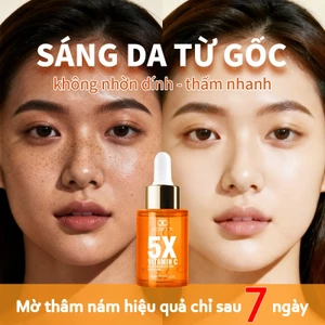 Serum dưỡng trắng 30ml VitaminC kiềm dầu thu nhỏ lcl giảm thâm nám dưỡng sáng chống lão hóa dưỡng ẩm chuyên sâu