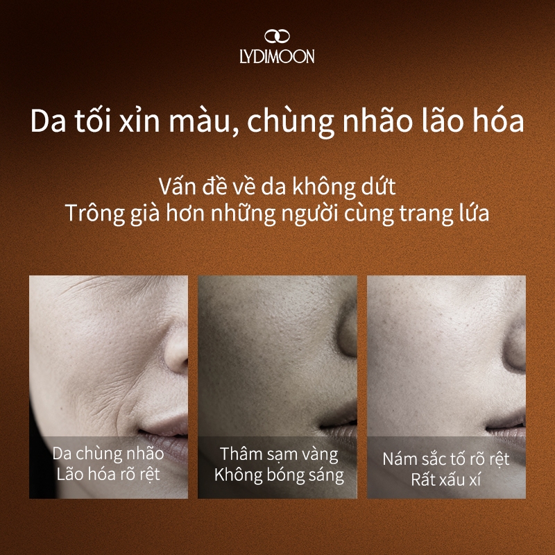 Serum dưỡng trắng 30ml VitaminC kiềm dầu thu nhỏ lcl giảm thâm nám dưỡng sáng chống lão hóa dưỡng ẩm chuyên sâu