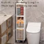 STON Tủ Đựng Đồ Dùng Bếp Tủ Đựng Gia Vị Tủ Khe Hẹp Có Bánh Xe Tận Dụng Không Gian Bếp Năng Cửa Lật Trong Suốt