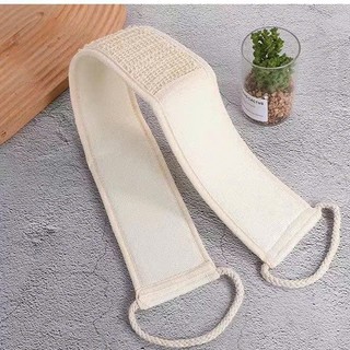Dây Tắm Chà Lưng Tẩy Tế Bào Chết Hiệu Quả Giúp Da Mịn Màng Chất Liệu Sơ Mướp Phù Hợp Mọi Loại Da Không Gây Kích Ứng Da