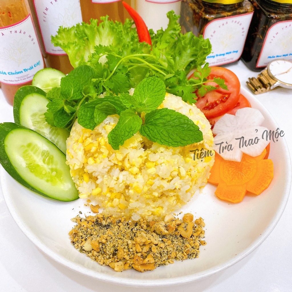 Muối Lạc Vừng truyền thống giã tay