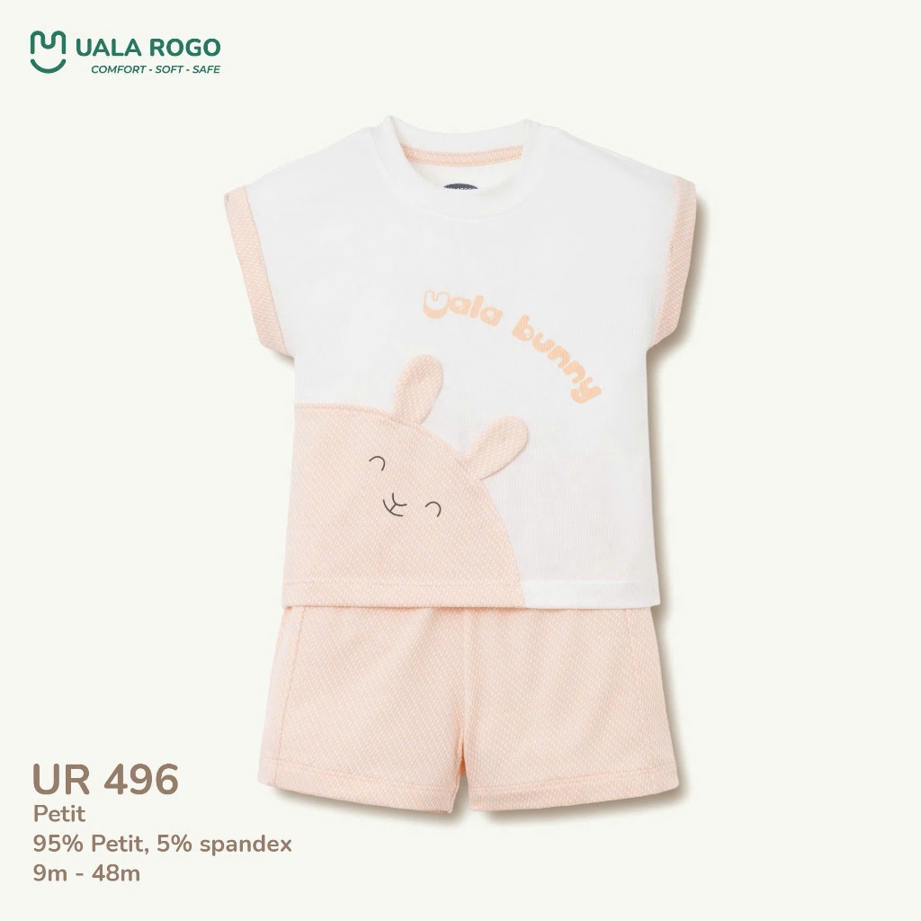 (8,5-20kg, 9-48M) Bộ Cộc Tay Thoáng Mát, Thấm Hút Cho Bé Uala UR044 UR2172 UR2390 UR2174 UR2178 UR3851 UR496