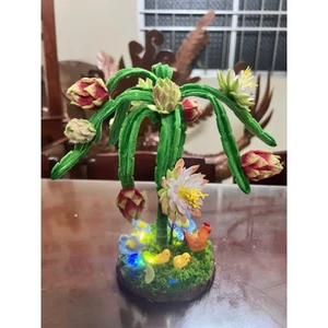 Cây thanh long kẽm nhung trang trí bàn học, quà tặng ý nghĩa