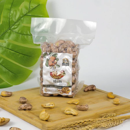 Hạt Điều Rang Muối A Cồ - Hạt Điều Bình Phước - Hộp 500g- túi zip 500g- lon pet 500g