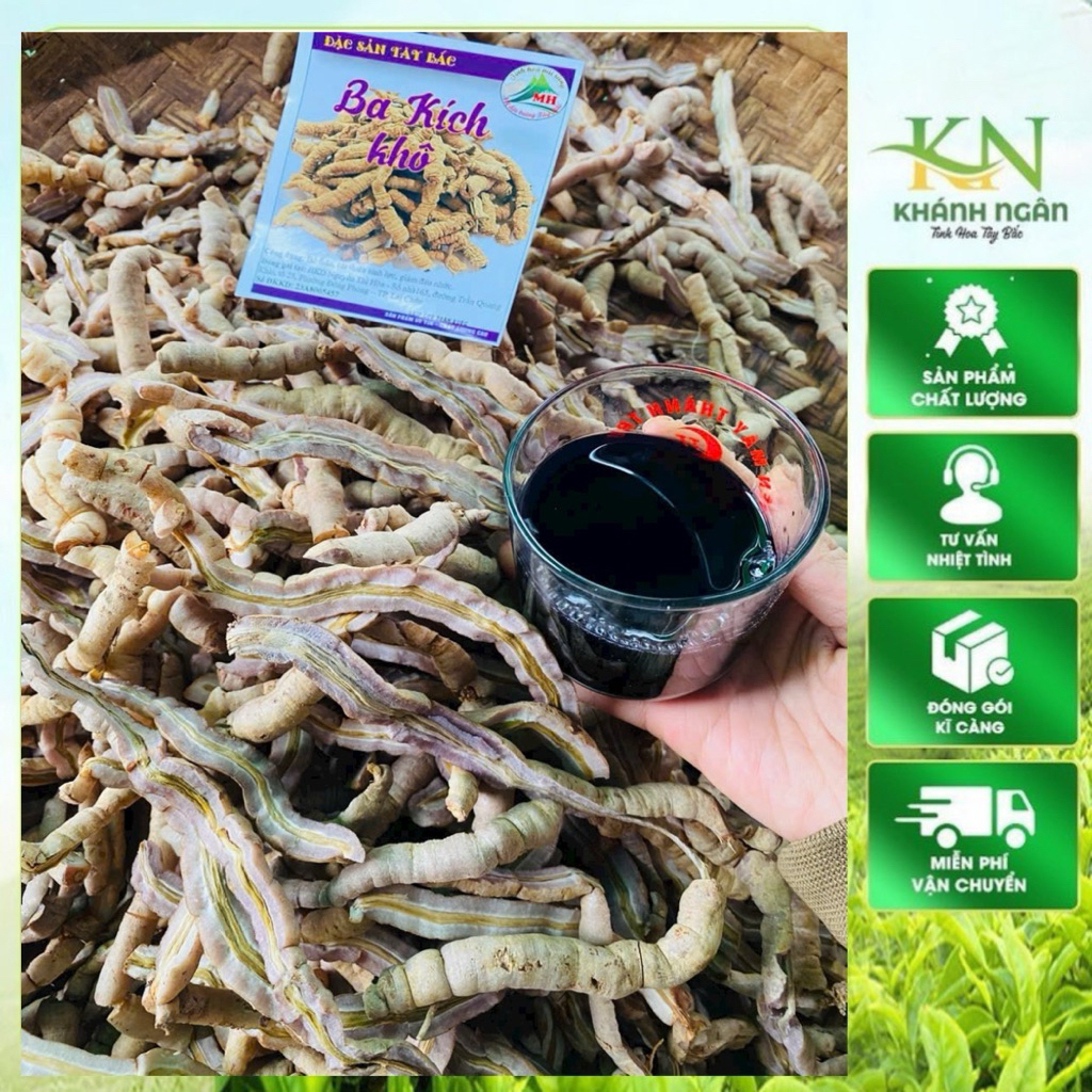 Ba Kích Tím Tách Lõi Tây Bắc Loại To ,Già– Ngâm Rượu Thảo Dược 1kg
