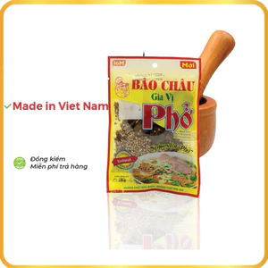 100 gói Gia vị phở Bảo Châu thảo dược 100% thiên nhiên thơm sạch có túi lọc 25g