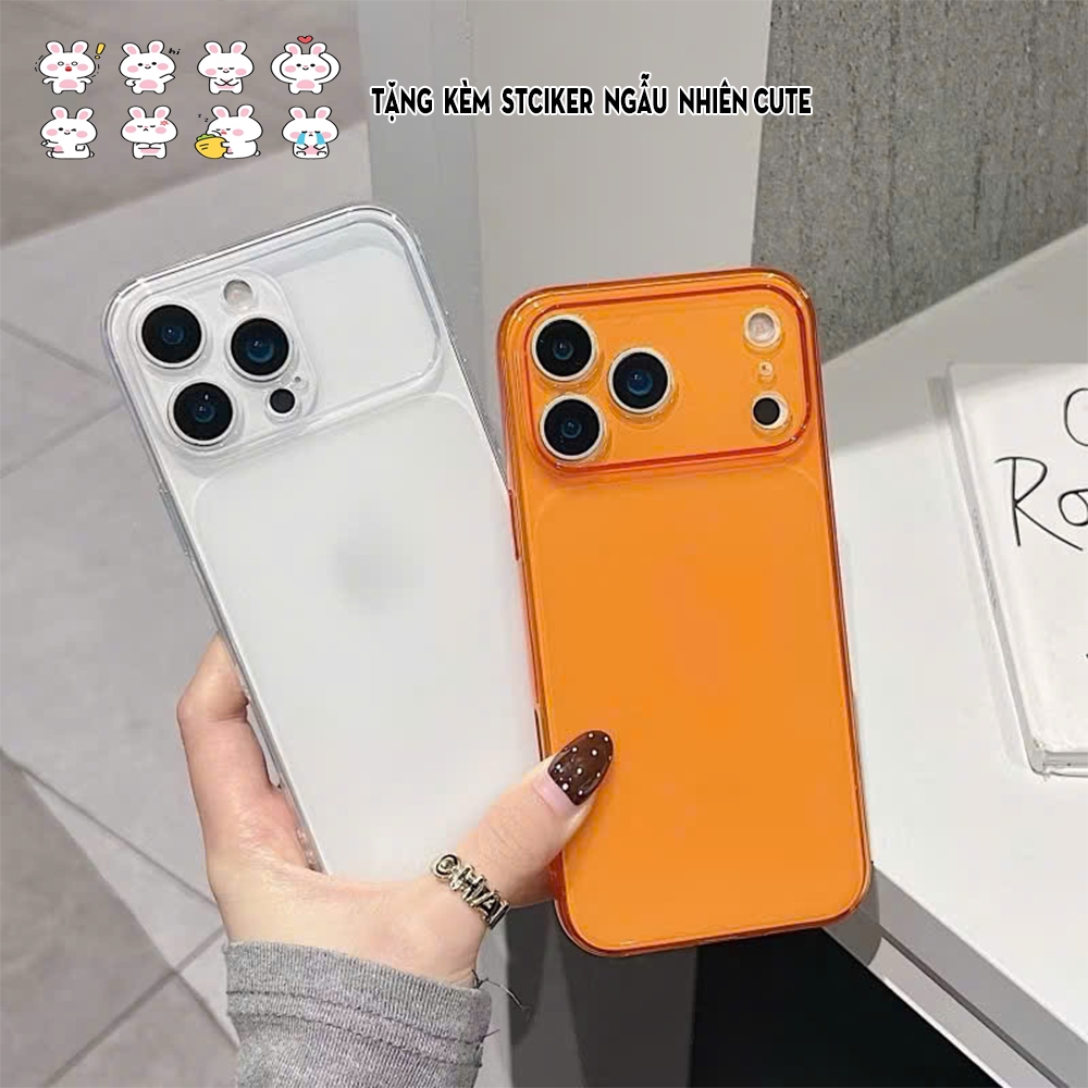 Ốp Lưng iPhone Silicon Dẻo Nhám Mờ Nâng Cấp Lên IP 17 Bảo Vệ Camera Dành Cho iP 7/8/X11/12/13/14/15/16/17/PlusPro/Max