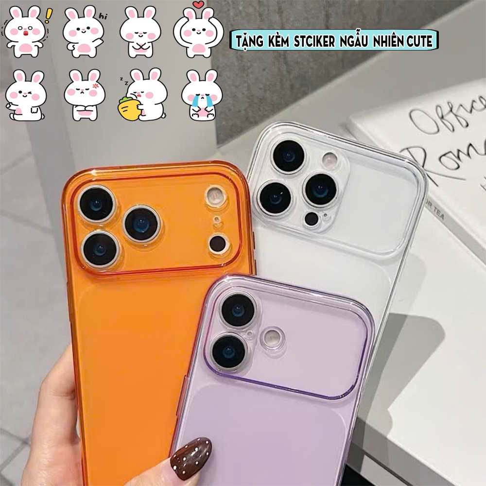 Ốp Lưng iPhone Nhám Mờ Giả iPhone 17 Cao Cấp, Sang Trọng, Bảo Vệ Camera Cho iPhone 7/8/X/11/12/13/14/15/16/17Pro/Max/Air