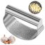 Dụng cụ dập tỏi,hành ép tỏi,han nghiền tỏi inox, dụng cụ nghiền tỏi bằng thép không gỉ tiện dụng cho nhà bếp, máy ép tỏi