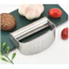 Dụng cụ dập tỏi,hành ép tỏi,han nghiền tỏi inox, dụng cụ nghiền tỏi bằng thép không gỉ tiện dụng cho nhà bếp, máy ép tỏi