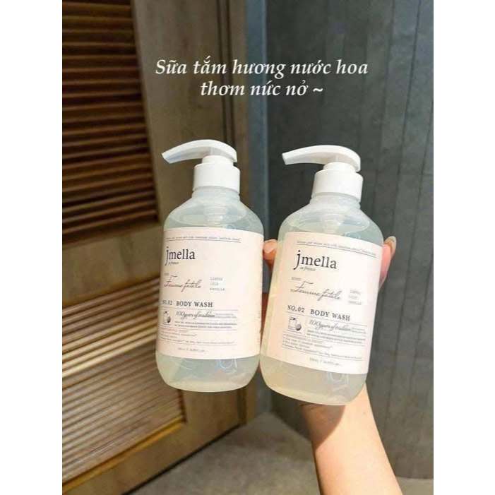 Sữa Tắm Dưỡng Ẩm Hương Nước Hoa Jmella In France Body Wash (500ml-1000ml)-ThyLee