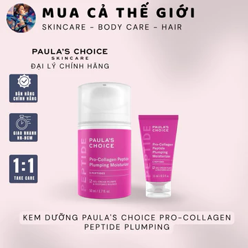 [HÀNG CÔNG TY] Kem dưỡng Paula's Choice Pro-Collagen Peptide Plumping Moisturizer | Dưỡng ẩm, phục hồi