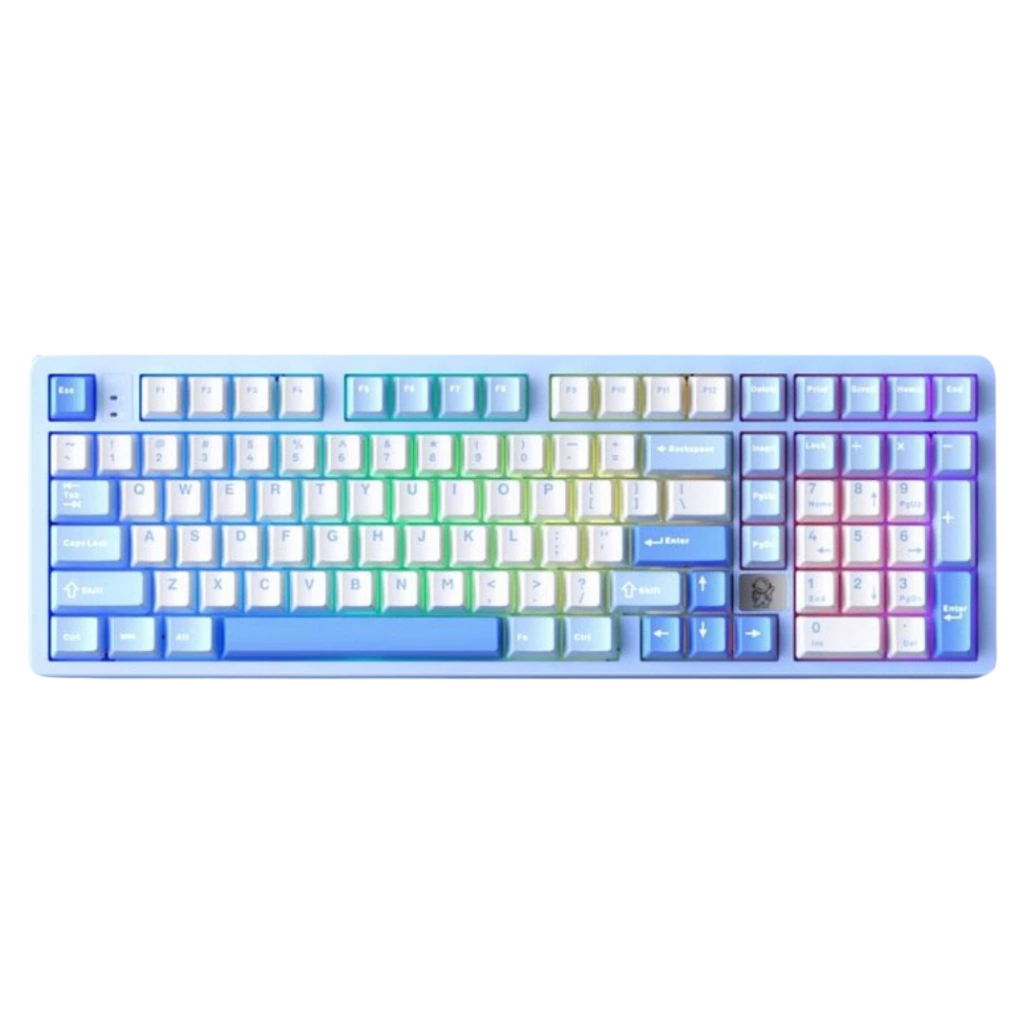 Bàn phím cơ 98% Leobog HI98C Pro Nhôm CNC RGB 3 Mode Hotswap Pin 8000mAh