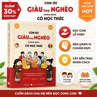 Sách - Combo 2 cuốn: Tại sao con phải hỏi + Con ơi giàu hay nghèo không bằng có học thức