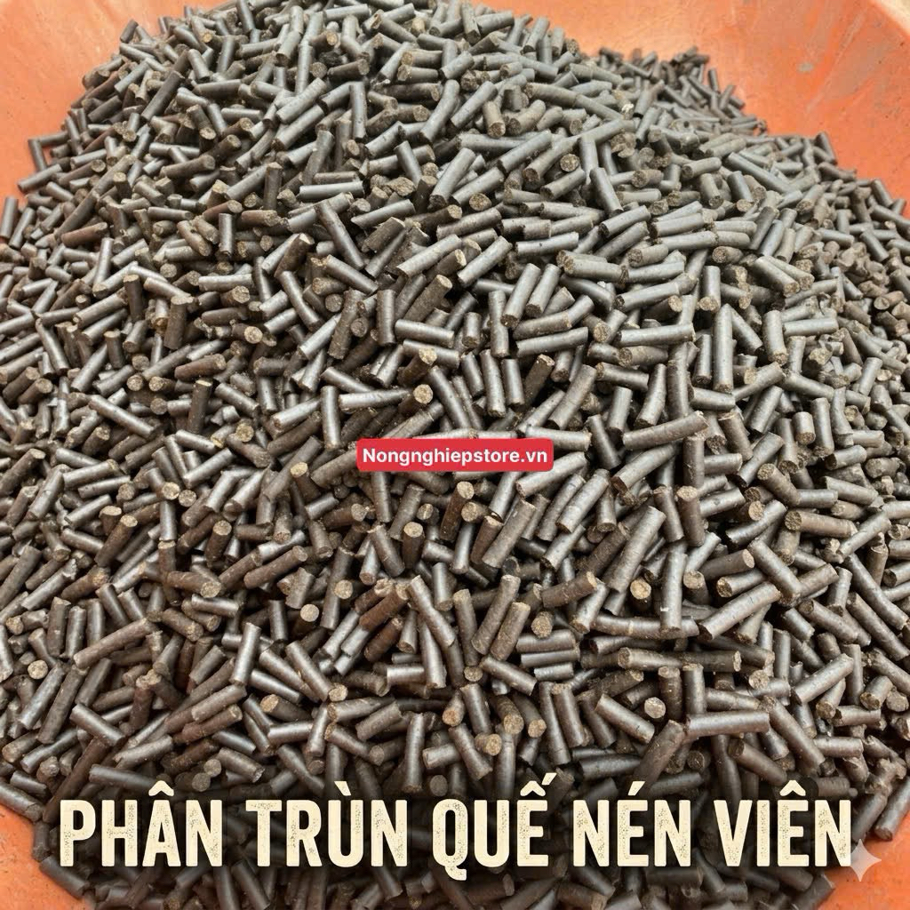 Sỉ Phân trùn quế nén viên