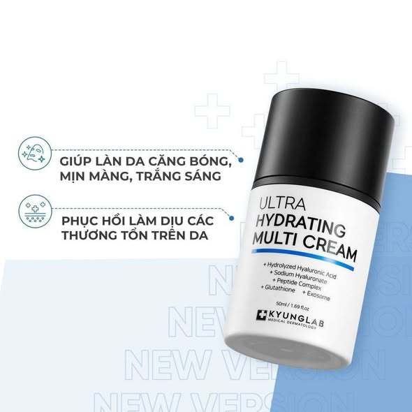 Kem dưỡng ẩm, cấp ẩm da, kem khóa ẩm, dưỡng da, phục hồi KyungLab Ultra Hydrating Multi Cream 50ml-Thylee
