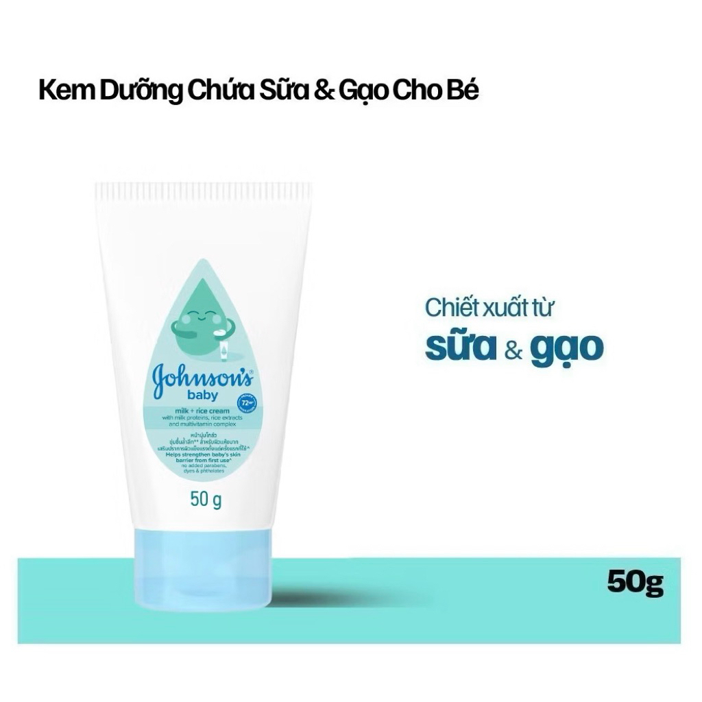 Kem Dưỡng Da Johnson’s Baby 50G