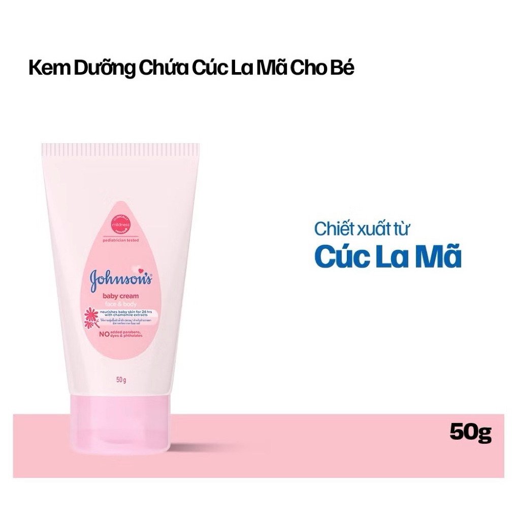 Kem Dưỡng Da Johnson’s Baby 50G