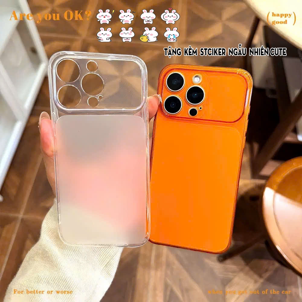 Ốp lưng iPhone silicon nhám mờ THIẾT KẾ THỜI THƯỢNG GIỐNG 17 PRO MAX: không bám bẩn, chống sốc