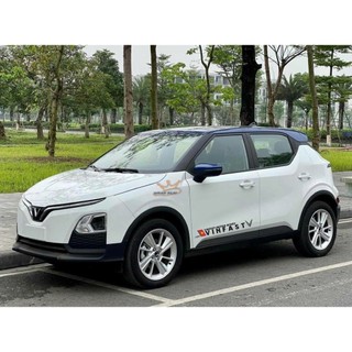 Decal Dán Xe VinFast Motor Sport 80x10cm – Tem Logo Thể Thao Cao Cấp ( cắt ghép dễ phù hợp xe tối màu)