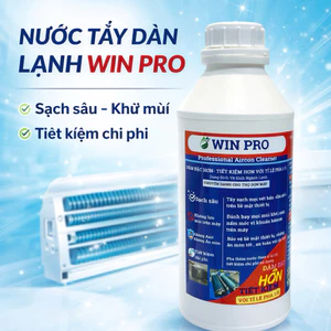 Tẩy dàn máy lạnh Winpro Không Chạm dung tích 1000ml với tỉ lệ pha 1/5