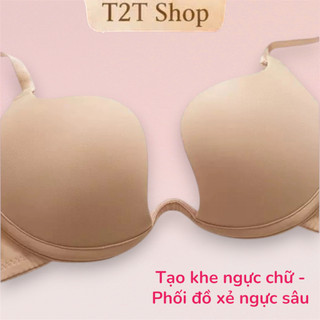 [TẶNG KÈM DÂY TẠO KIỂU] ÁO NÂNG NGỰC T2T MẶC 7 KIỂU QUYẾN RŨ NGỰC KHOÉT CHỮ U