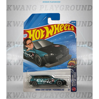 Kwang Playground - Xe mô hình Hot Wheels basic Honda Civic custom/ personnalisé - Case F 2026