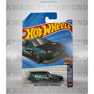 Kwang Playground - Xe mô hình Hot Wheels basic Honda Civic custom/ personnalisé - Case F 2026