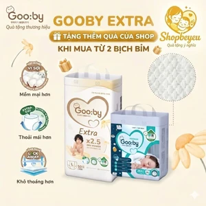 Tã Dán/Quần Gooby Extra/Premium – Chống Trào 12h đủ size NB/S/M/L/XL/XXL/XXXL