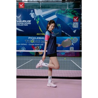 Giày Wika Viktor - Lưỡi Gà Liền Ôm Chân, Bộ Đế Chống Xoắn Giày Pickleball